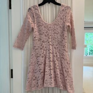Free People Rose Lace Dress